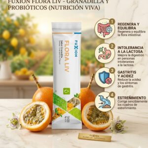Probióticos x sobre / FLORA LIV/ FuXion