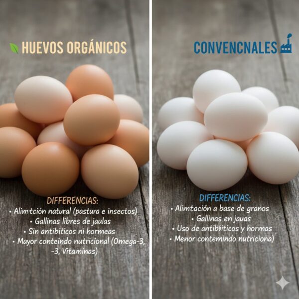 La importancia de consumir HUEVOS orgánicos
