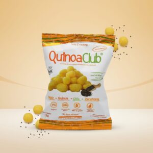 Snacks natural zanahoria, quinua, chía y maíz 12g / QuinuaClub