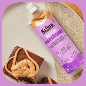 Base para untar 100% marañón y vegano, sin azúcar / 90g / Krima