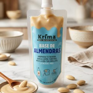 Crema de almendra, vegano, sin azúcar / 90g / KRIMA