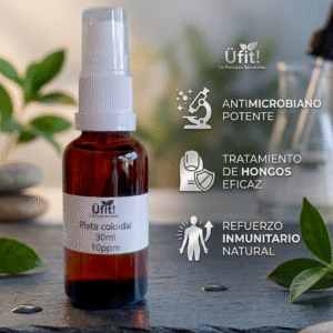 Plata Coloidal en spray 30ml / 10ppm / al 99% pureza /