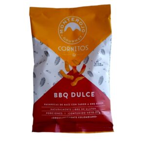 Cornitos de Maíz BBQ dulce 27g / Monterojo