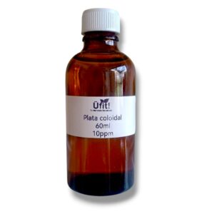 Plata Coloidal 60ml / Tapa / 10ppm / 99% pureza