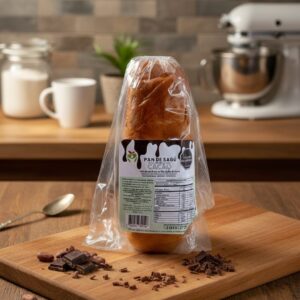 Pan cacao de Sagú, sin gluten, ni azúcar y vegano / 350g