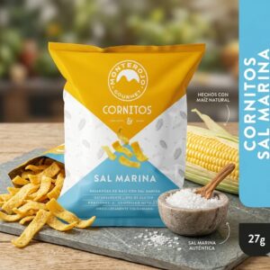 Cornitos de Maíz natural 27g / Monterojo