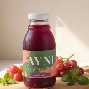 Kombucha de Uva Hierbabuena / personal 250ml