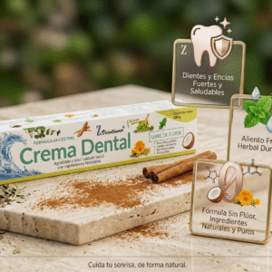Crema dental sin fluor Zventinuno 100g
