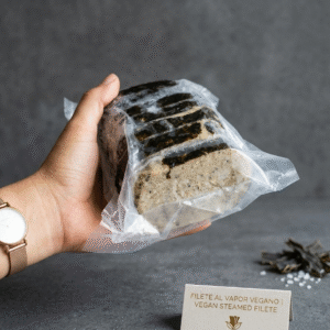 Filete al Vapor Vegano 400g / Contiene gluten y soja