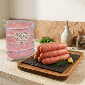 Chorizos de Trucha orgánica/ 5und