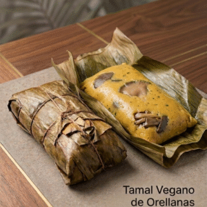 Tamal vegano con Orellanas/300g/ sin gluten ni soja
