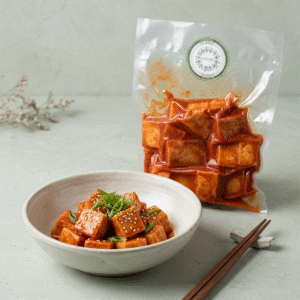 Tofu de soja con salsa agridulce/300g